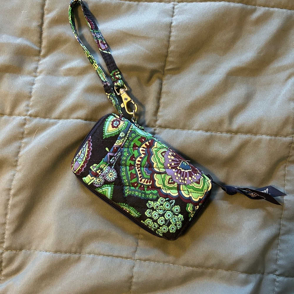 Floral Wristlet Clutch